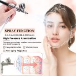 Beauty Star Microdermabrasion Machine with Spray Gun, Professional Home Use Facial Beauty Salon Equipment Strong Suction Power 65-68cmhg - Image 4